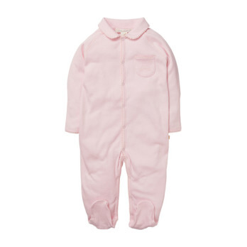 baby sleepsuit with mittens