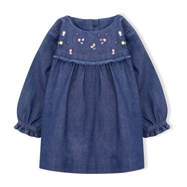 Jane Denim Dress, Navy