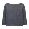 Meet Kevin Baby Knitted Sweater, Cloudburst Grey - Sweaters - 5