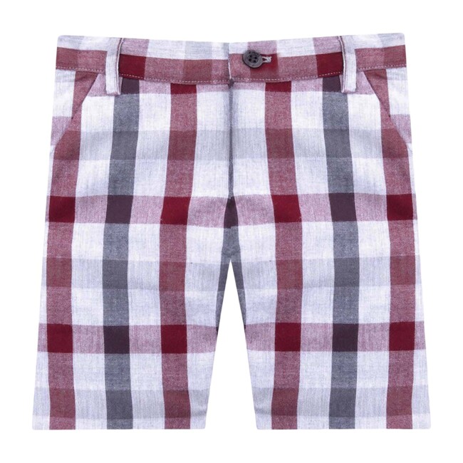 Malfoy Shorts, Plaid - Shorts - 1