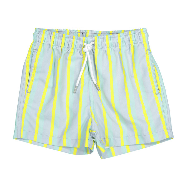 Swim Shorts, Summer Stripes - Kids Boy Clothing Shorts - Maisonette