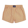 Batik Squares Swim Shorts, Orange - Shorts - 3