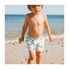 Swim Shorts, Jungle Blue - Shorts - 4