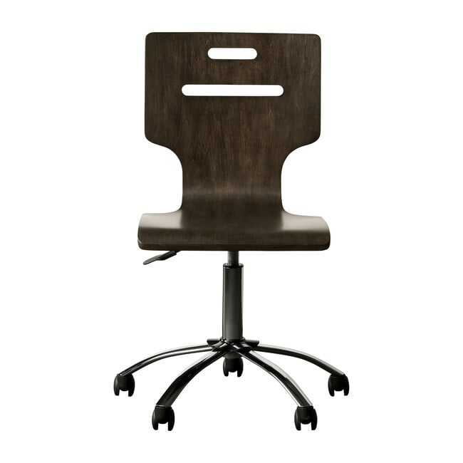 Chelsea Square Desk Chair, Raisin