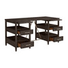 Chelsea Square Partners Desk, Raisin - Desks - 3