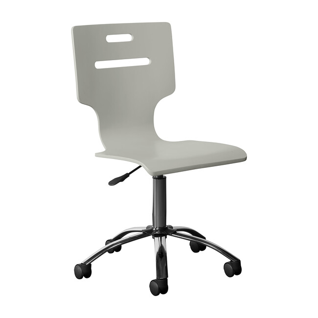 Clementine Court Desk Chair, Cloud Grey