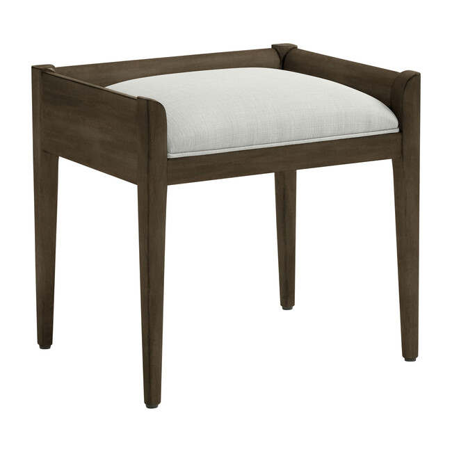 Chelsea Square Modern Desk Stool, Raisin