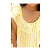 Charlotte Nightdress, Yellow Stripes