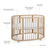 Sleepi™ Bed, Natural - Cribs - 6