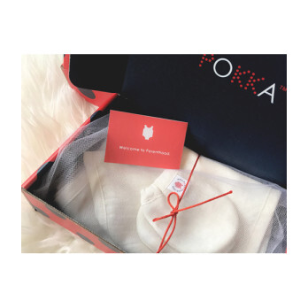 100% GOTS-Certified Organic Cotton Newborn Gift Set, Pearl - Swaddles - 3