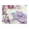 100% GOTS-Certified Organic Cotton Newborn Gift Set, Grape - Swaddles - 2