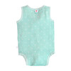 100% GOTS-Certified Organic Cotton Sleeveless Bodysuit, Mint - Onesies - 4