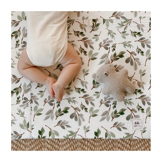 Olive Branch Playmat, Green