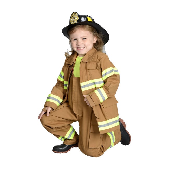 Jr. Firefighter Suit, Tan