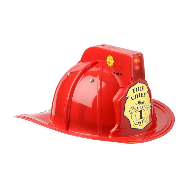 Jr. Fire Chief Helmet with Light & Sound