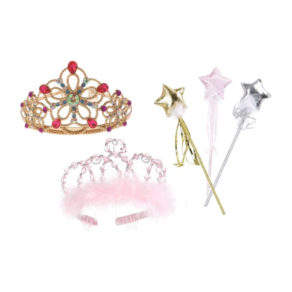 Fancy Princess Tiara Deluxe Accessory Bundle
