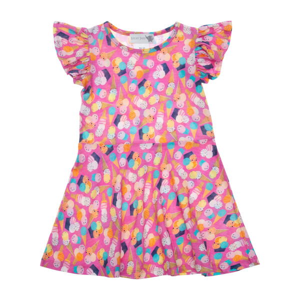 Flutter Dress, Ice Cream