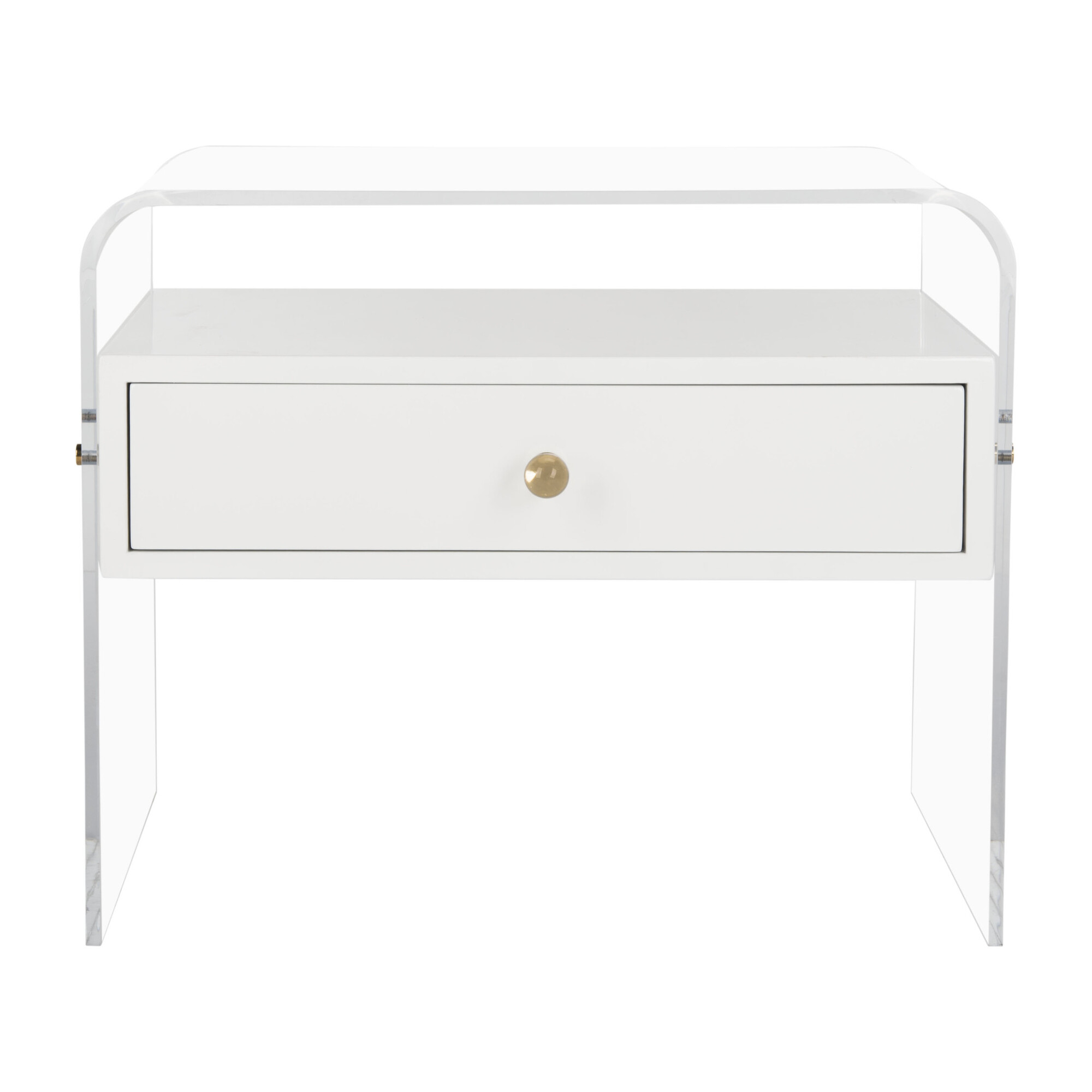 Dewitt Lucite Nightstand - Nightstands - 1