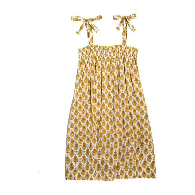 *Exclusive* Womens Jaipur Dress, Marigold - Dresses - 1