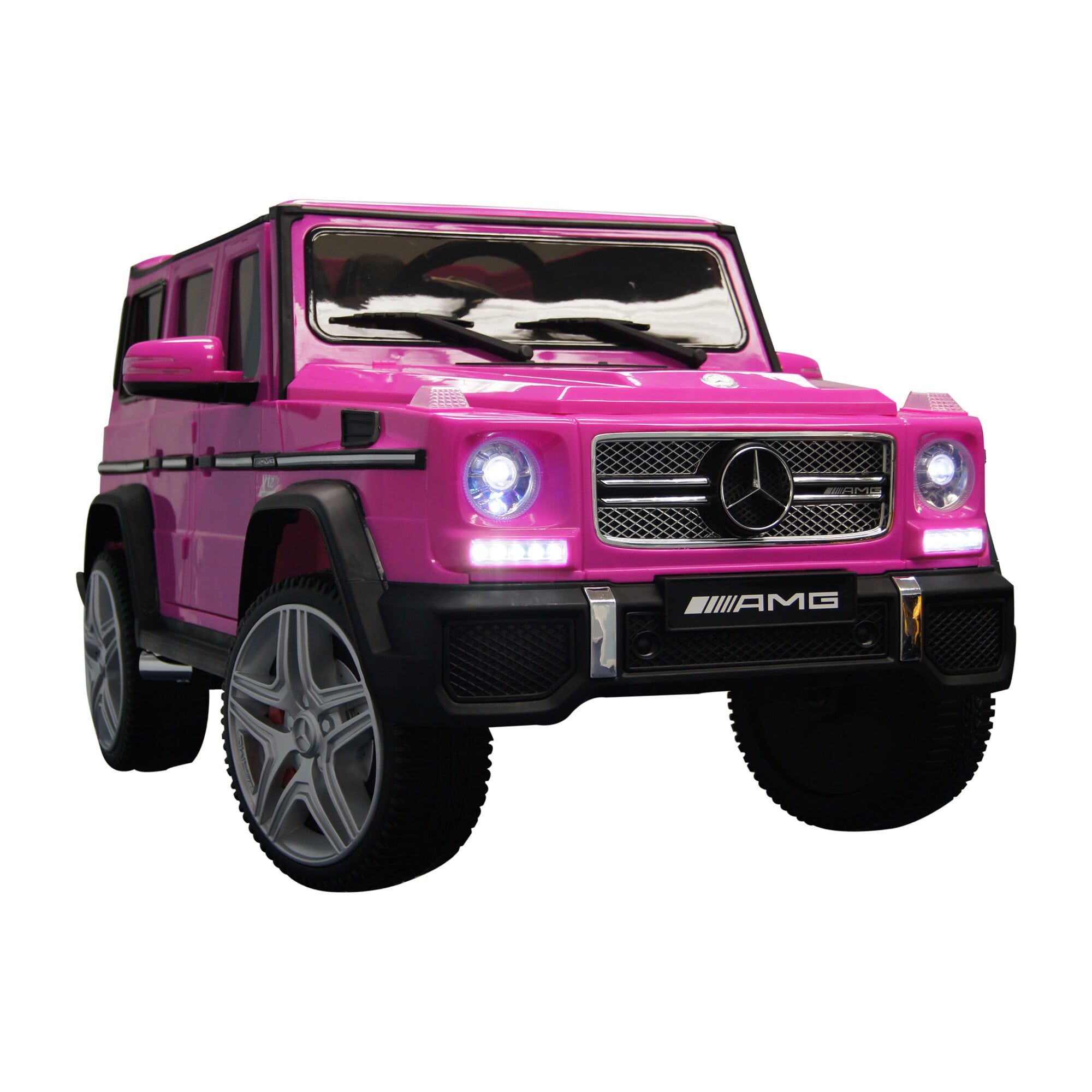 Mercedes G65 12V, Pink - Best Ride On 