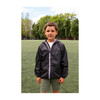 Sam Print Packable Rain Jacket, Black On Black/Gloss Stars - Raincoats - 3