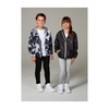 Sam Print Packable Rain Jacket, Black On Black/Gloss Stars - Raincoats - 4