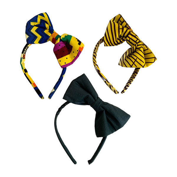 Hanifah Bow Headband Bundle, 3pc