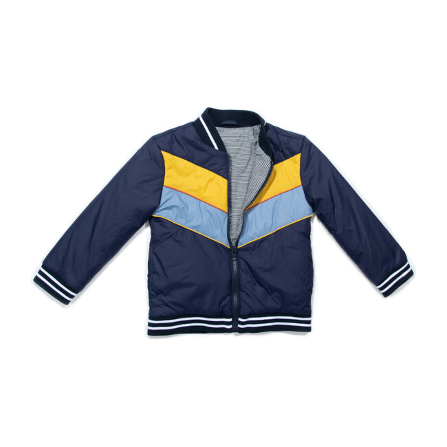 *Exclusive* Freddie Jacket, Navy - Jackets - 1