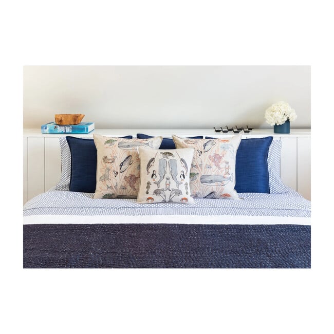 Sea Friends Pillow, Multi