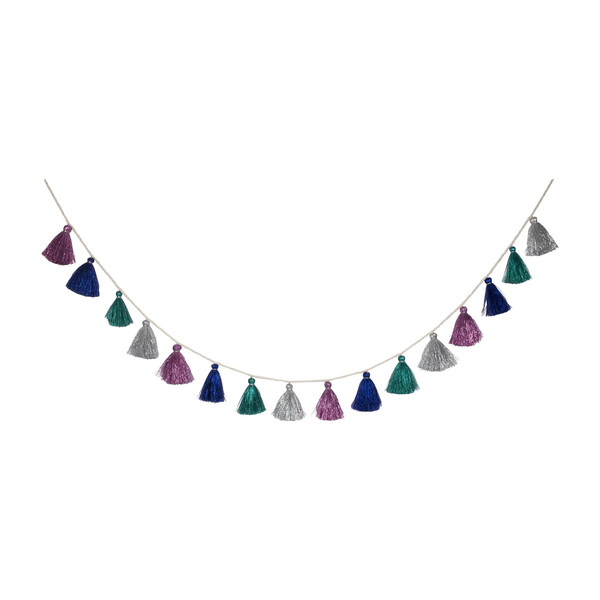 Metallic Tassel Garland