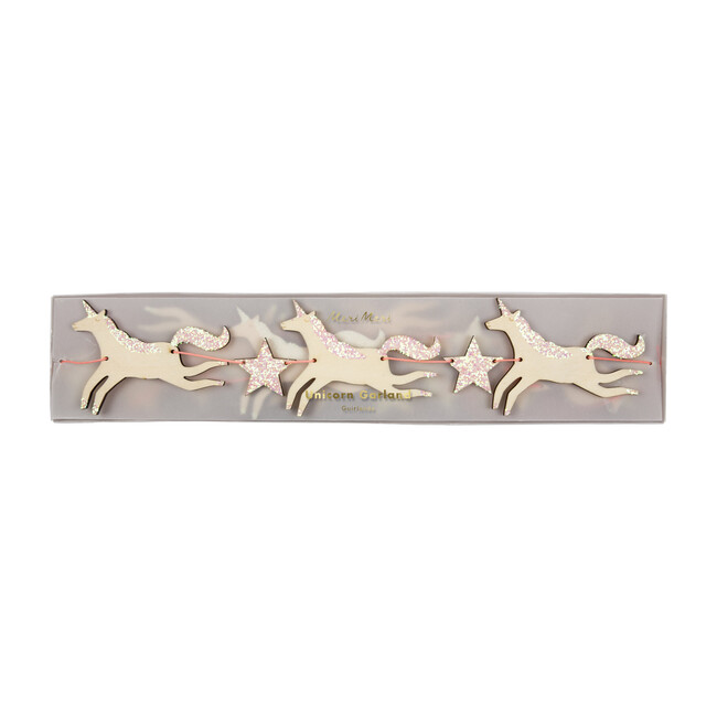 Wooden Unicorn Garland