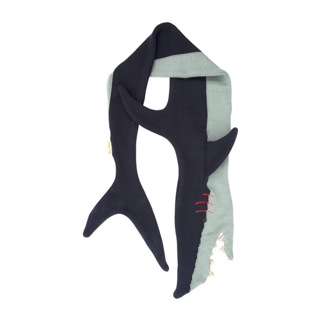 Shark Knitted Scarf
