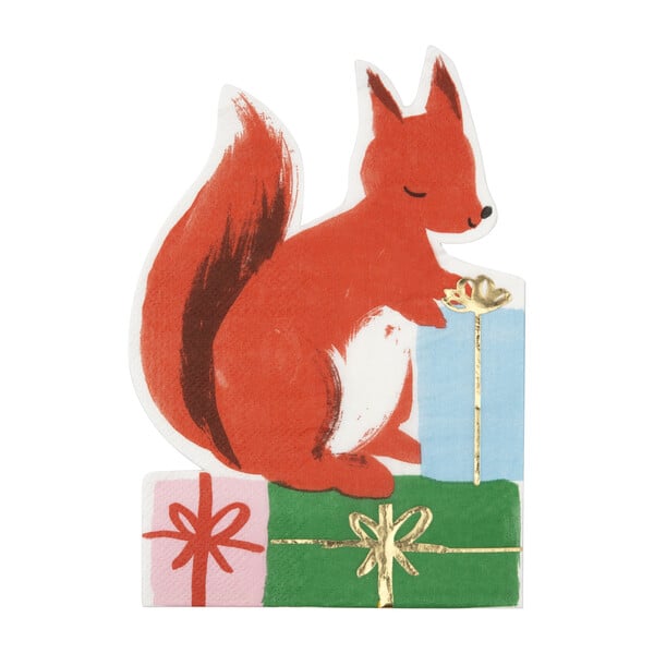 Woodland Squirrel Napkins