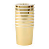 Gold Tumbler Cups
