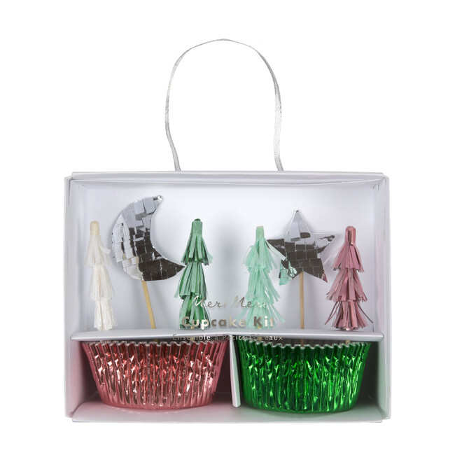 Festive Tree Cupcake Kit - Party - 1
