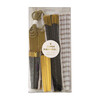 Black & Gold Pinwheels