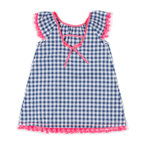 Kelsi Dress, Check - Kids Girl Clothing Dresses - Maisonette