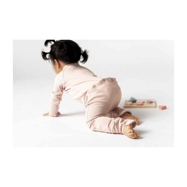 Footie Bundle, Abstract Floral & Rose - Mixed Apparel Set - 4