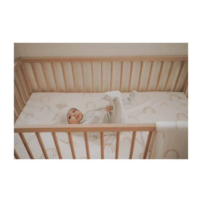Fitted Crib Sheet, Over The Rainbow - Sheets - 4