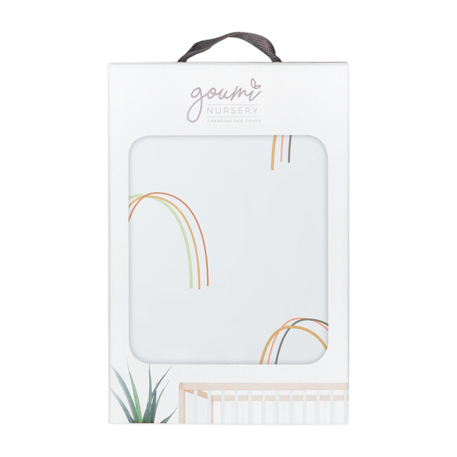 rainbow changing pad cover