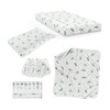 5 Piece Nursery Bedding Set, Botanical - Sheets - 1 - thumbnail