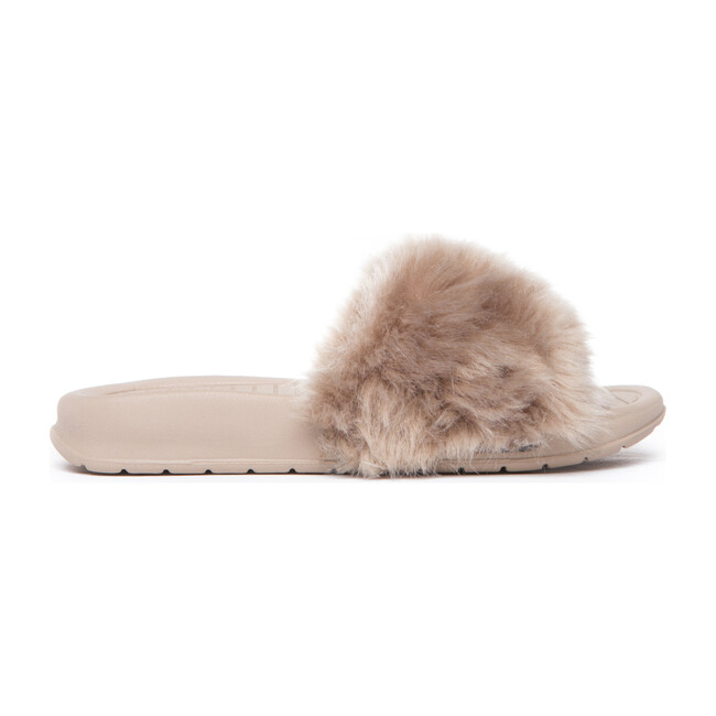 Faux Fur Aston Slide, Dust