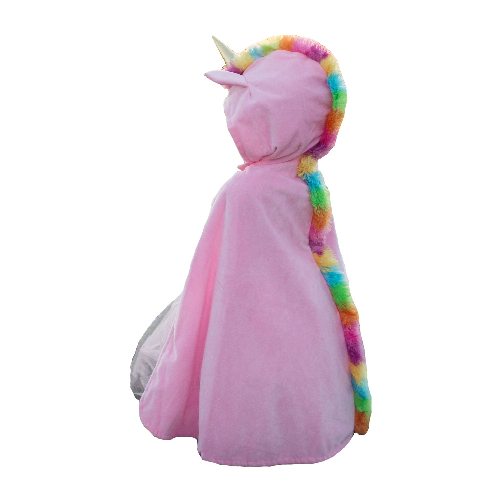 Unicorn Cape, Pink/Gold - Play Kids Pretend Play, Play Tents & Vanities ...