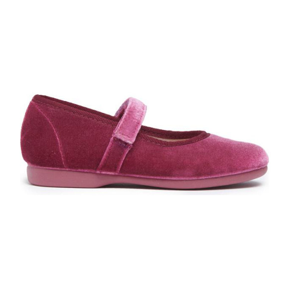Classic Velvet Mary Janes, Pink - Childrenchic Shoes | Maisonette