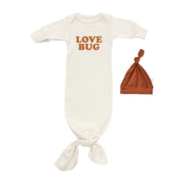 organic newborn gown