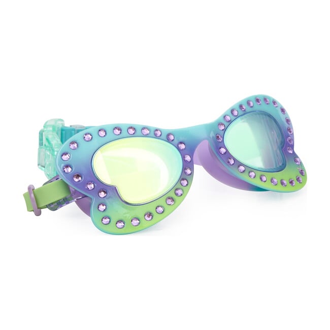 Flutter Fly Adjustable Goggles, Peppermint Blue