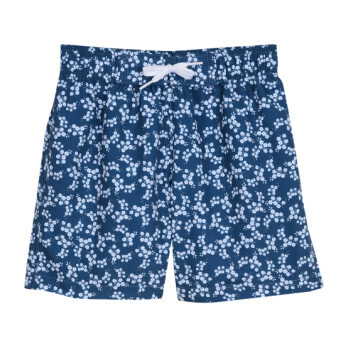 Swim Shorts, Ditsy Blues