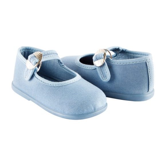 Canvas Mary Jane, Blue