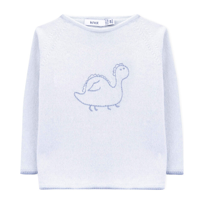 Ryoto Knitted Sweater, Illusion Blue