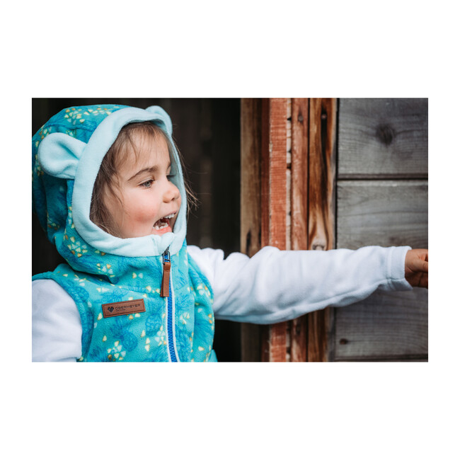 Logan Fleece Vest, Pineapple Bay